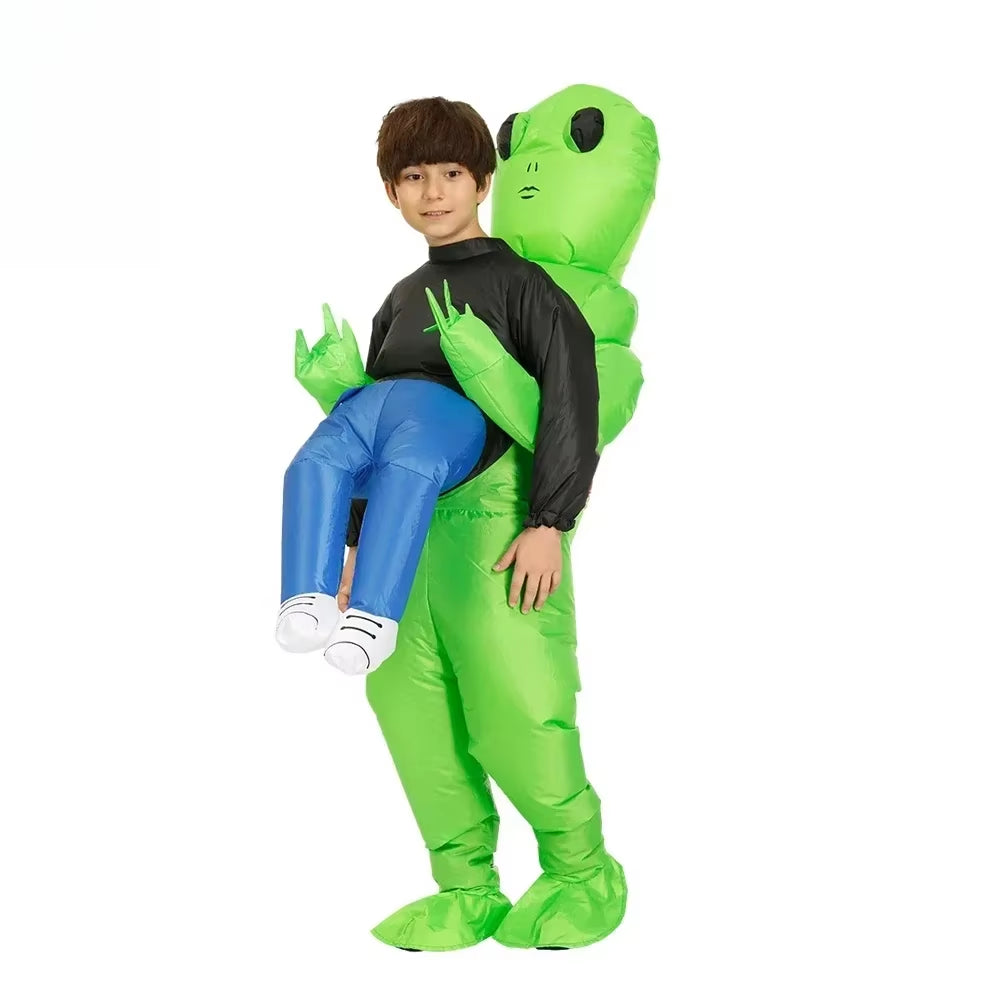Alien Inflatable Adult Costume Horror Monster Role-Playing Adult Children Thanksgiving Halloween Party Stage Children Costume